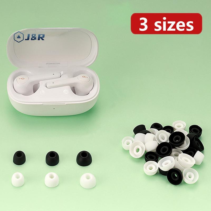 J & R> 3 ขนาดซิลิโคนหูเคล็ดลับสําหรับ Soundcore Liberty 4 NC หูฟัง Eartips สําหรับชีวิต P2 P3 A20i T