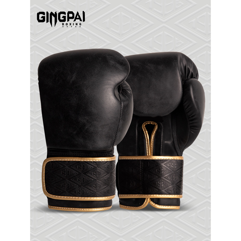 Professional Retro นวมชกมวยผู้ใหญ่ผู้ชายผู้หญิงฟรีต่อสู้ Sanda Sanda กระเป๋าถุงมือปฏิบัติการฝึกอบรมต