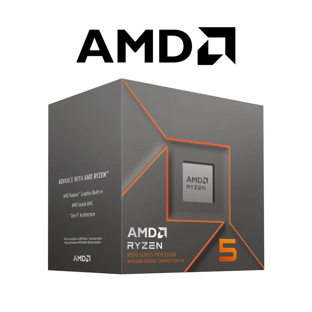 CPU (ซีพียู) AMD RYZEN 5 8500G AM5 6C/12T รับประกัน 3 ปี