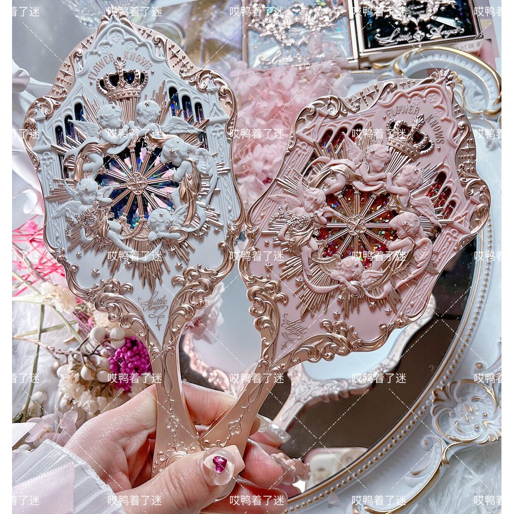 flower knows blush flower knows กล่องเก็บดอกไม้ Knows กระจกมือถือ Goblet น้ําหอม