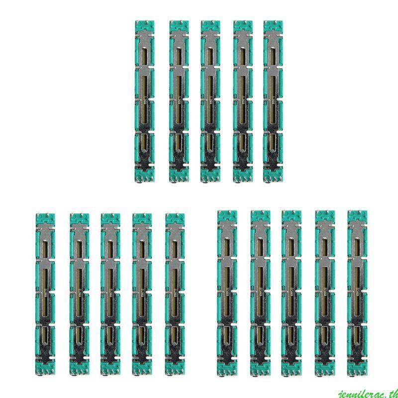 Jenniferac 5 ชิ้นศาสตราจารย์ Potentiometer A10K A20K A50K Original Duplex Potentiometer