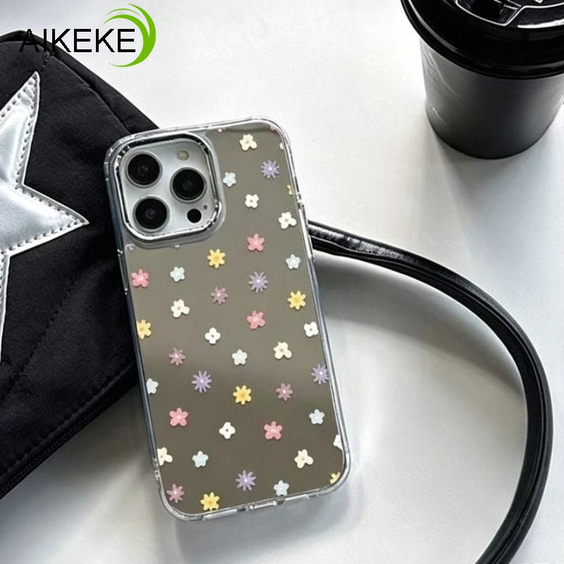 ดอกไม้สดกระจกเคสโทรศัพท์สําหรับ IQOO Z11 Z11X Z10 Lite Z10R Z9 Turbo Plus Z9S Z9X Z7 Pro Z5X Z3 Z1 U