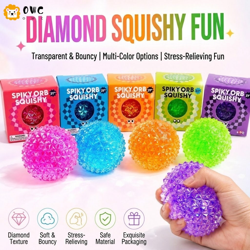 Maltose Diamonds-Glitter Slow-Rebound Squeeze ToyA ของเล่นคลายเครียดน่ารักเพื่อช่วยคุณunwind
