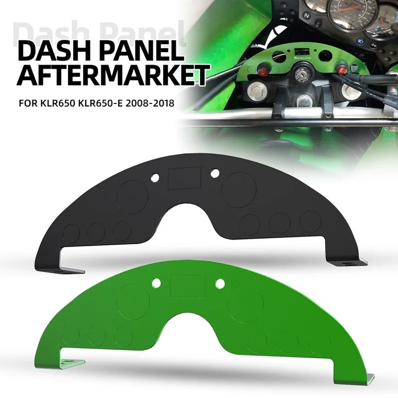 สําหรับ Kawasaki KLR650 2008-2018 Lower Dash แผงหลังการขาย KLR 650 KLR650-E 2008-2018 2012 2013 2014