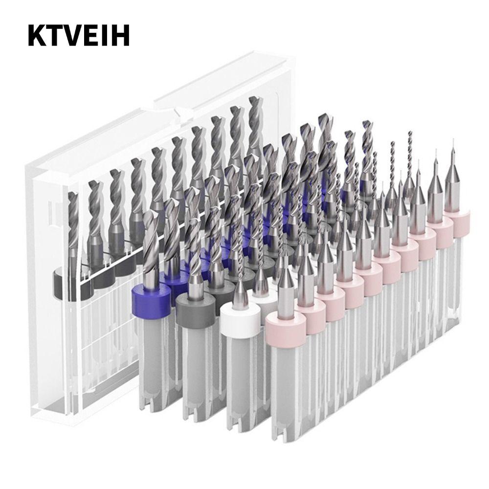 KTVEIH Mini CNC เจาะบิตมัลติฟังก์ชั่ PCB Twist เจาะไม้ CNC เจาะคาร์ไบด์ CNC Milling Cutter