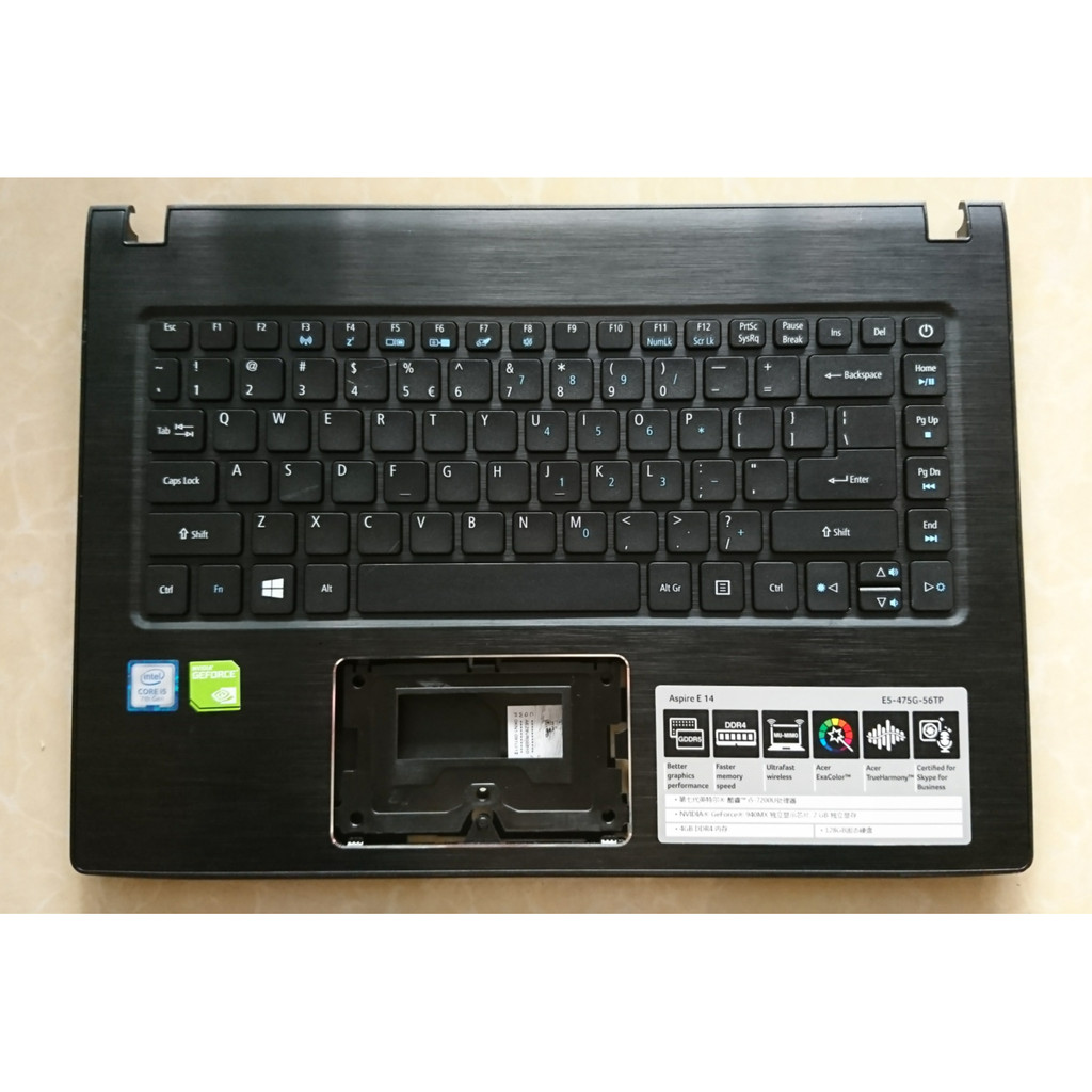 ACER ACER E5-475G E5-475 E5-475G-53Y1 TX40 TMTX40 C คีย์บอร์ดเคส