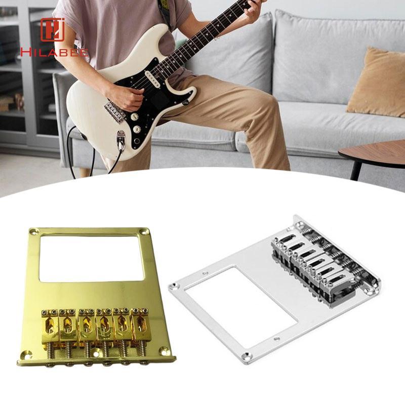 [UsusexaMY] Humbucker Bridge Guitar Bridge Metal Professional Humbucker Bridge 6 String Humbucker Gu