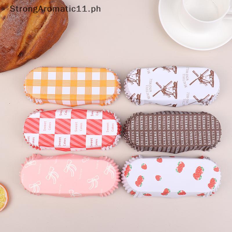 StrongAromatic 100 ชิ้นทิ้ง Cupcake Liners Greaseproof ถ้วยเบเกอรี่ Non-Sti กระดาษเบเกอรี่ถ้วยเรือรู