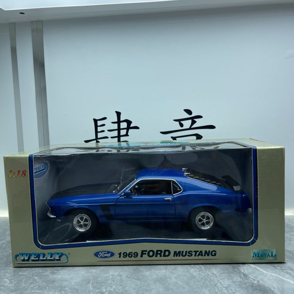 WELLY Willie 1: 18 FORD Mustang 1969 FORD MUSsyw