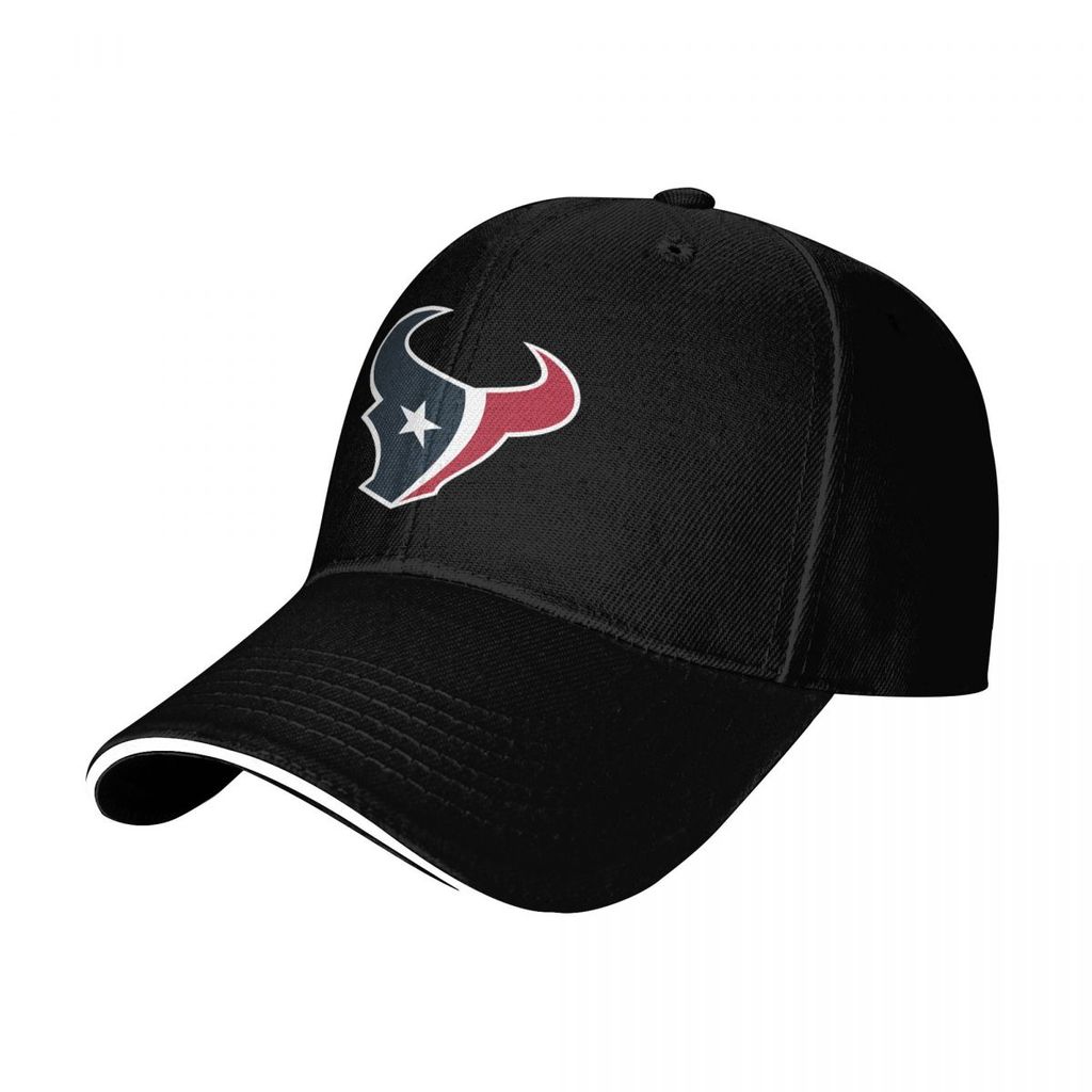 ใหม่ที่มีอยู่ Houston Texans โลโก้ NFL เบสบอลหมวกผู้ชายผู้หญิงแฟชั่นหมวกโพลีเอสเตอร์ Unisex Golf Run
