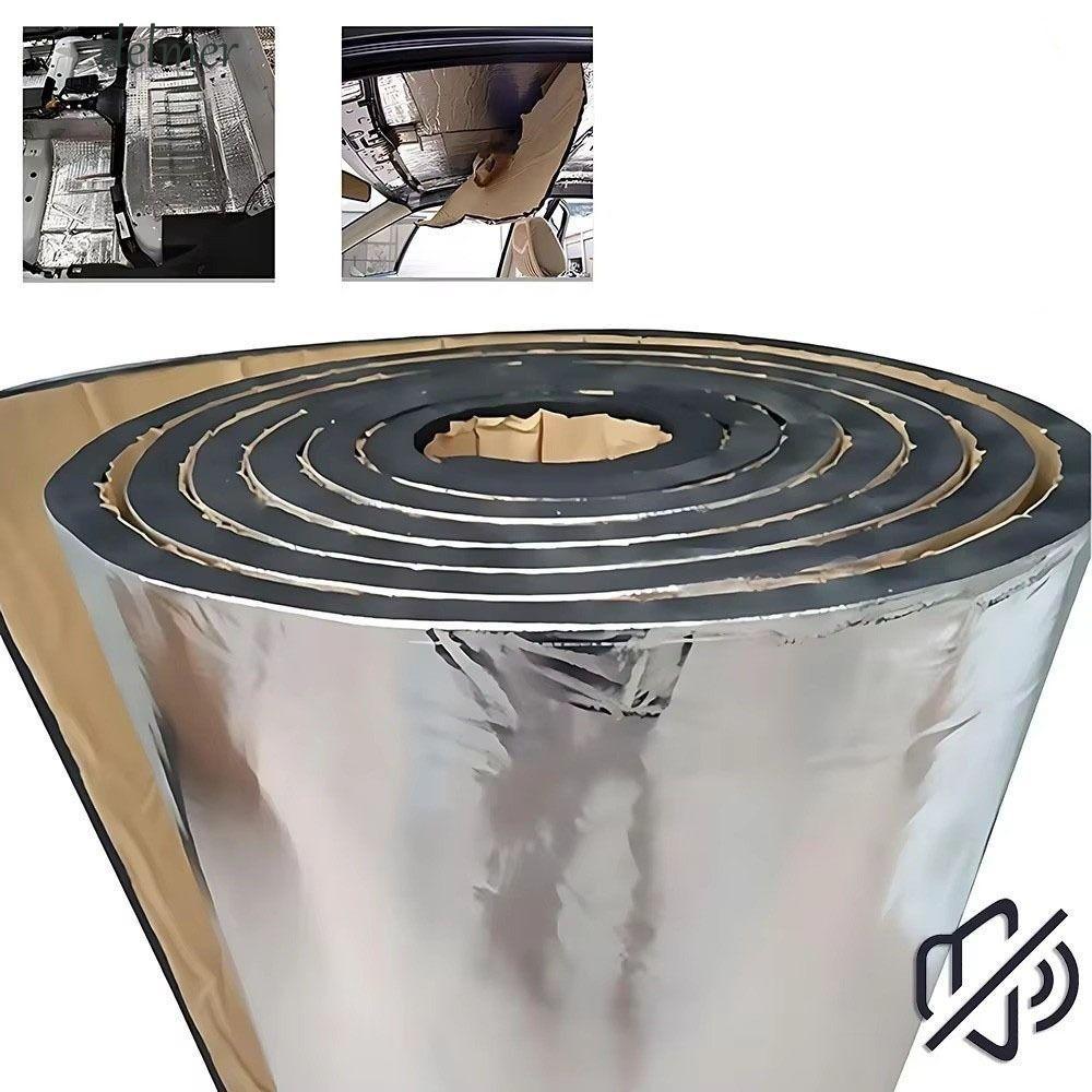 DELMER แผ่นกันเสียงรถยนต์, 2000x500mmx50mm Sound Deadener Acoustic Thermal, Deadening Thermal Acoust