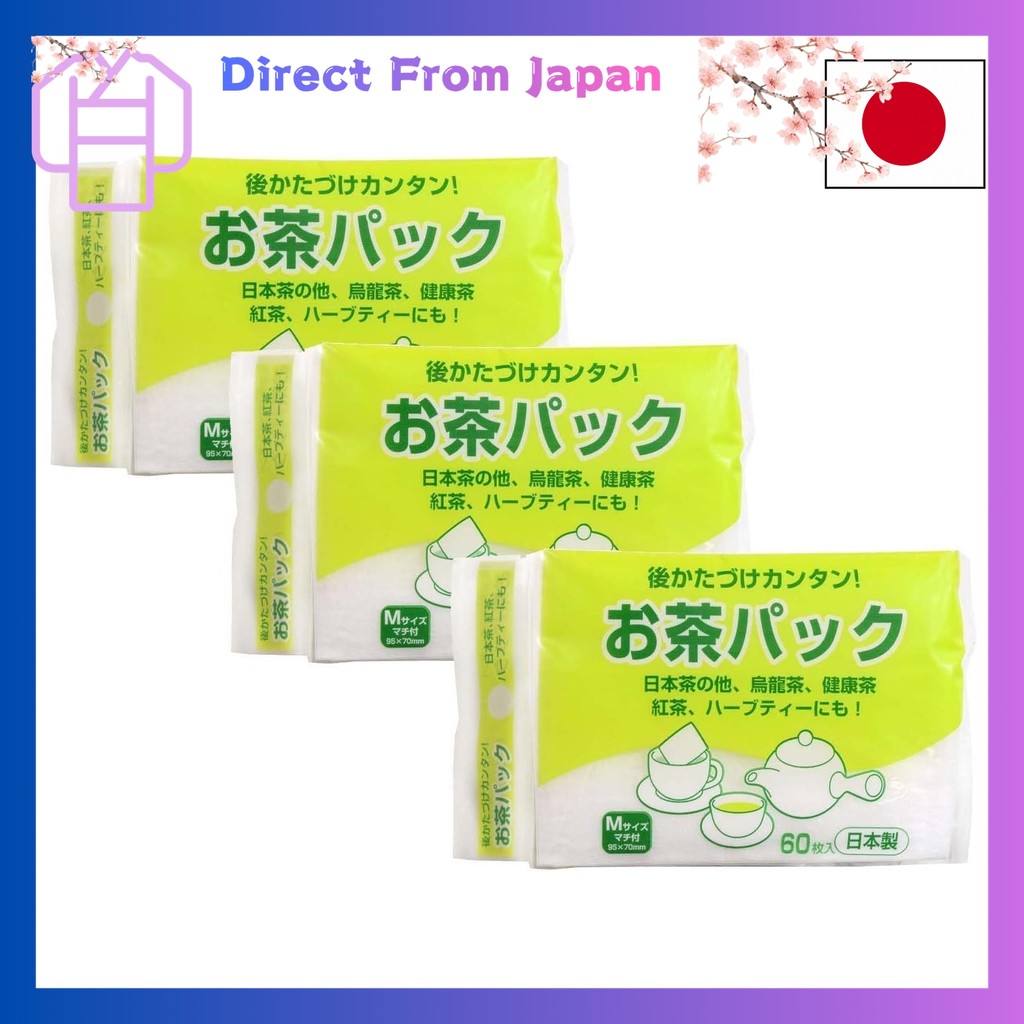 Artnap Tea Pack M 60 pieces 3-piece set 7×0.1×9.5cm KS-002 Made in Japan Nishiokaya Shop