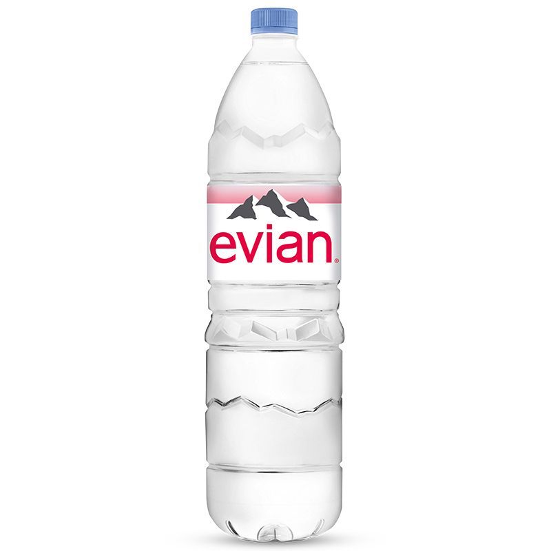 เอเวียงน้ำแร่ธรรมชาติจากคาซาดเทือกเขาแอลป์ฝรั่งเศส 1500มล. Evian Natural Mineral Water 1500ml.