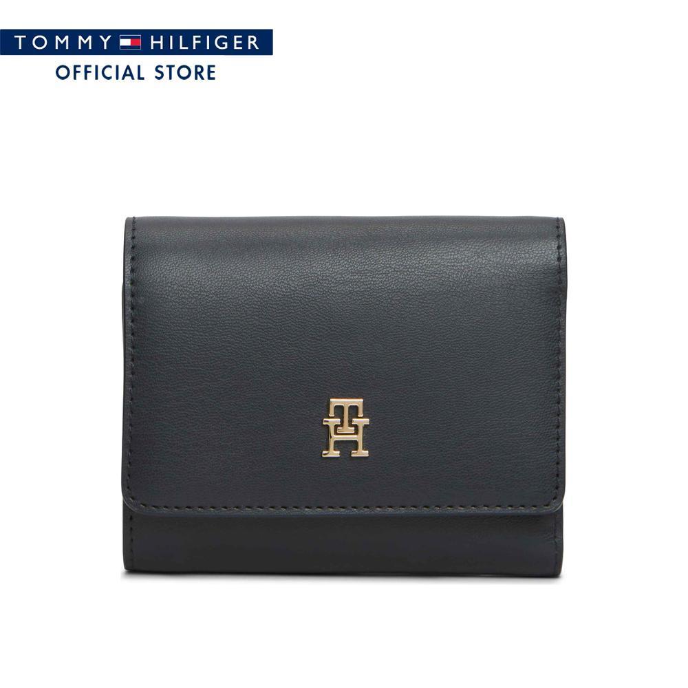 Tommy Hilfiger กระเป๋าสตางค์ ผู้หญิง รุ่น AW0AW18129 DW6 - สีน้ำเงิน
