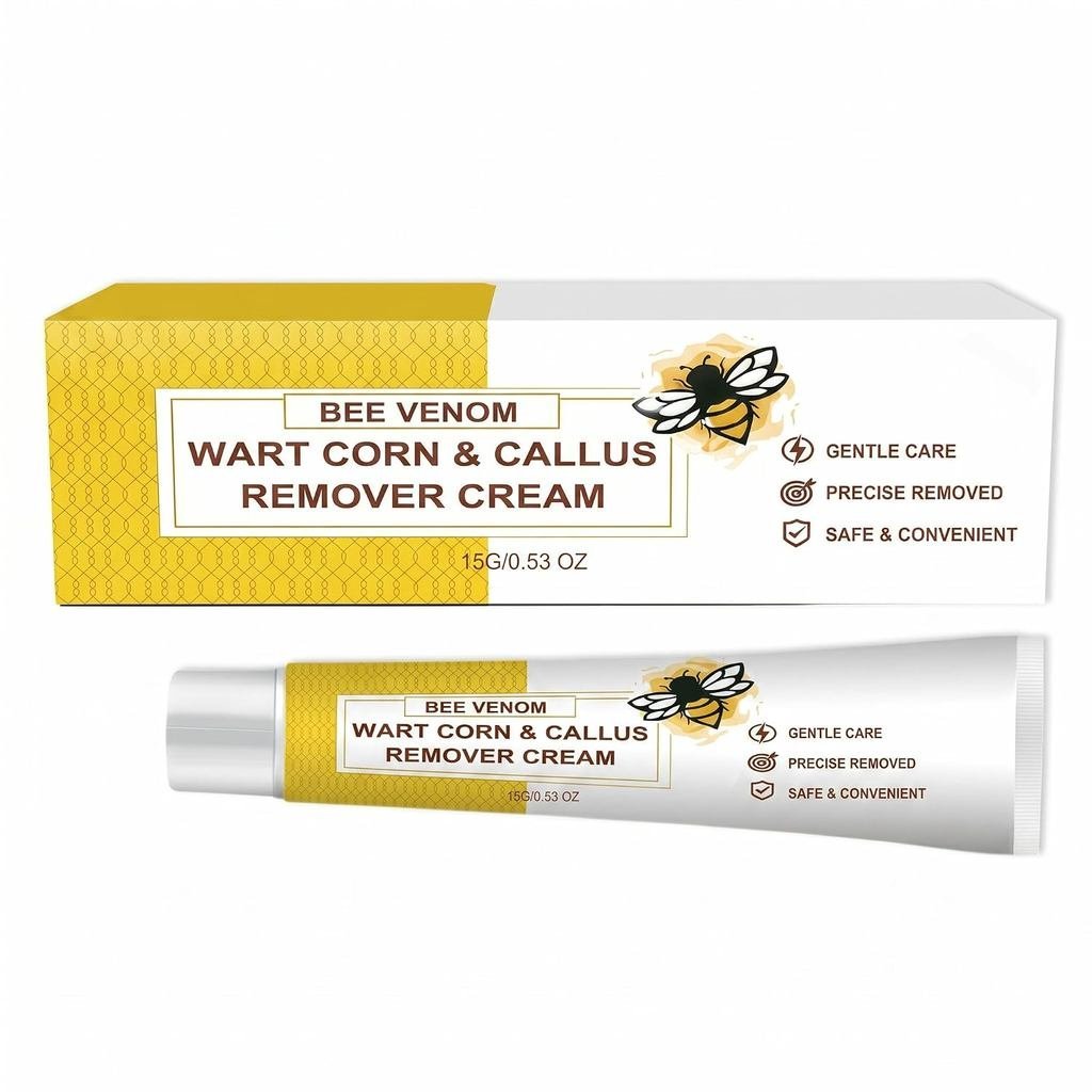 BeeVenomory–จด,Calluses&Corns,MoisturizingBodyLotionforSilky,Supple&Comfort–DailyCareforFeet,Hs&Body