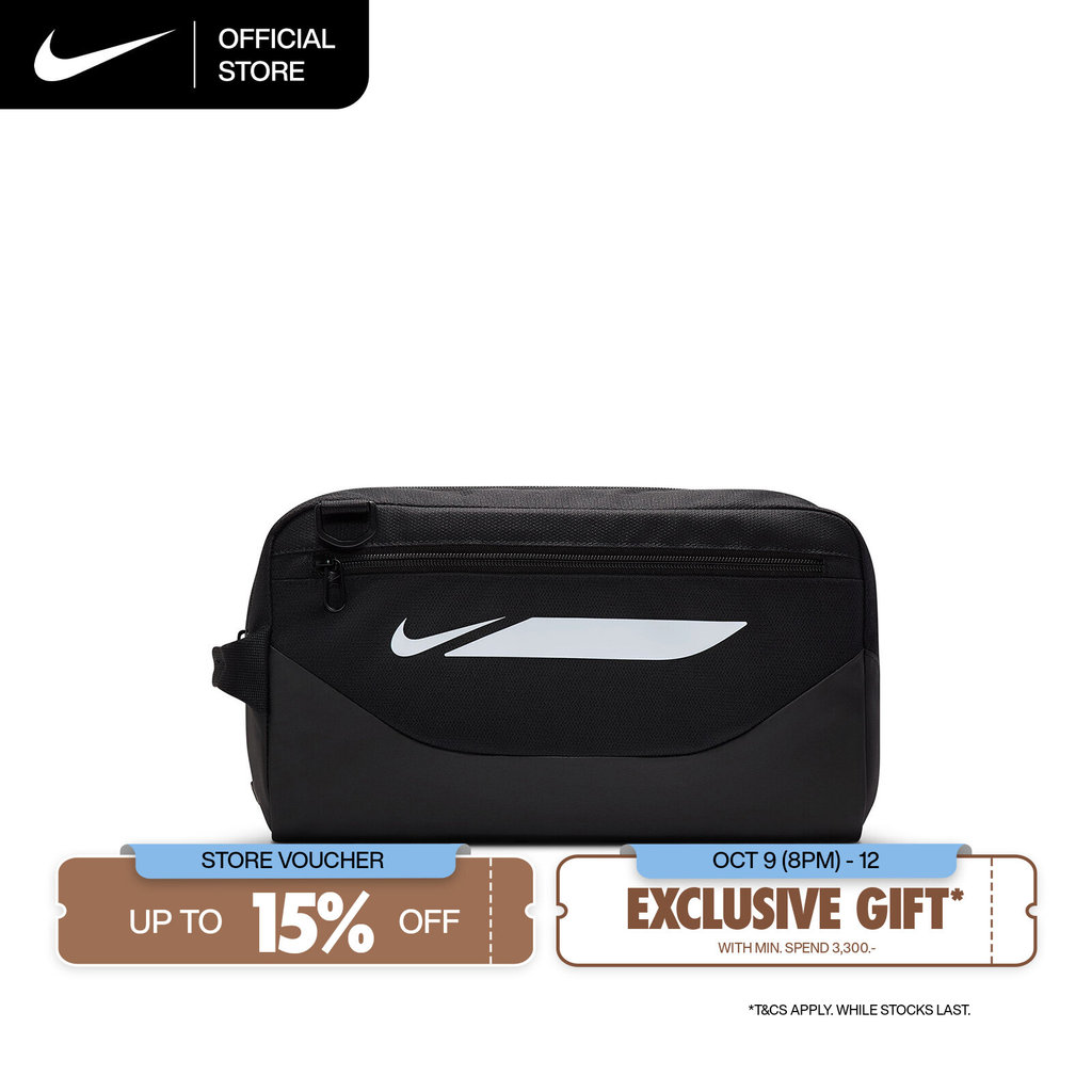 Nike حقيبة أحذية Academy ‏11 لتر — أسود — صورة 2
