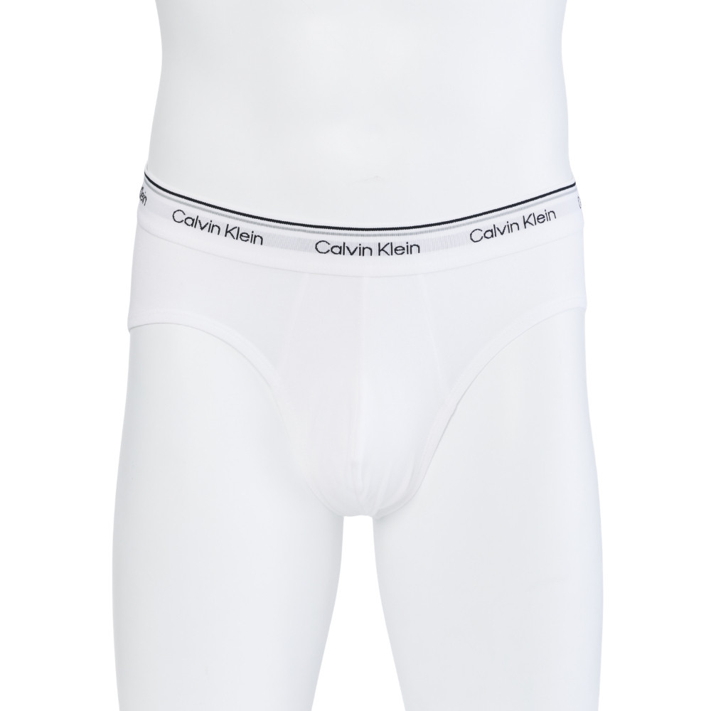 كالفن كلاين 3 سليبات Balance Cotton ـ رجالي أبيض