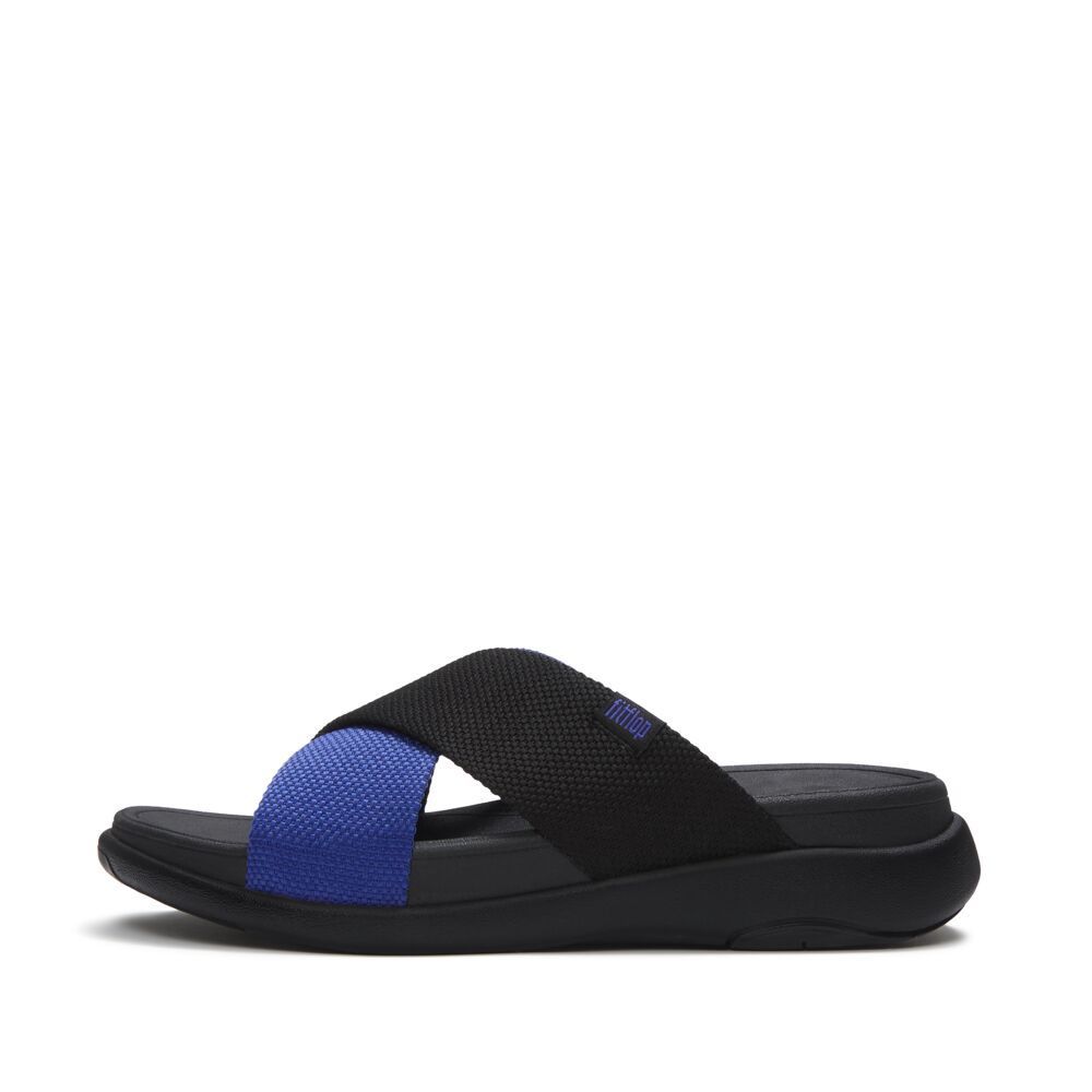 FITFLOP صندل رجالي F-Mode Go — أسود