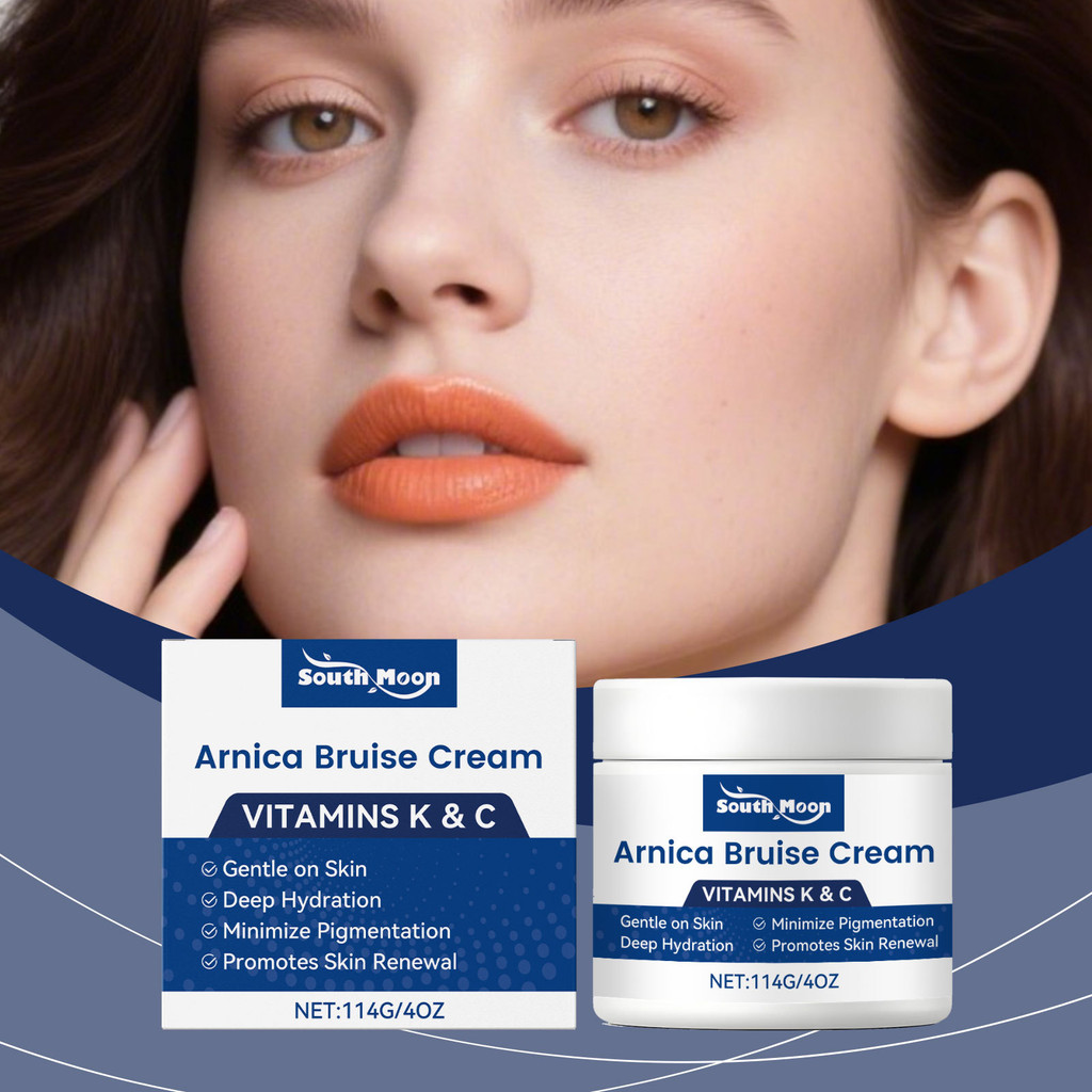114g Arnica Bruise Cream Extra-Strength: Fast-Acting สําหรับ Bruising &บวมบนผิวบาง - สูตรขั้นสูงพร้อ