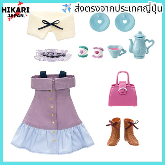 【จากประเทศญี่ปุ่น】 TAKARA TOMY Rika-chan Dress #Licca #Chill Cafe Time