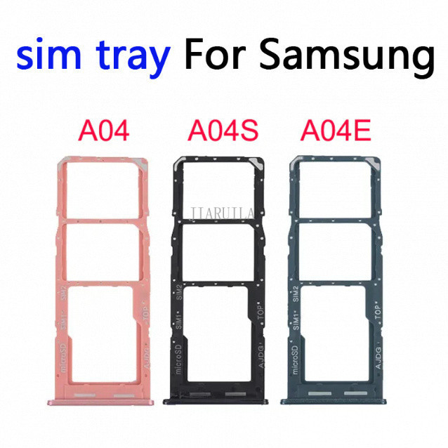 สําหรับ Samsung Galaxy A04 A04S A04E ซิมการ์ดสล็อต SD การ์ดถาดผู้ถืออะแดปเตอร์