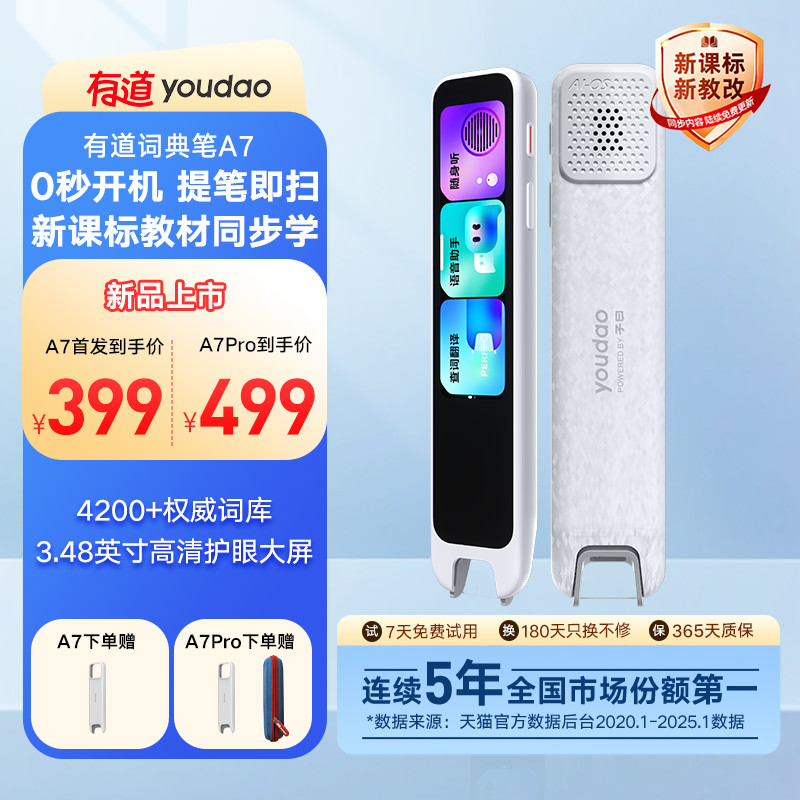 [โรงเรียนสิ่งที่ดี] Youdao Dictionary Pen A7/A7Pro/A6Pro New Class Point Reading Pen ปากกาแปลร้านเรื
