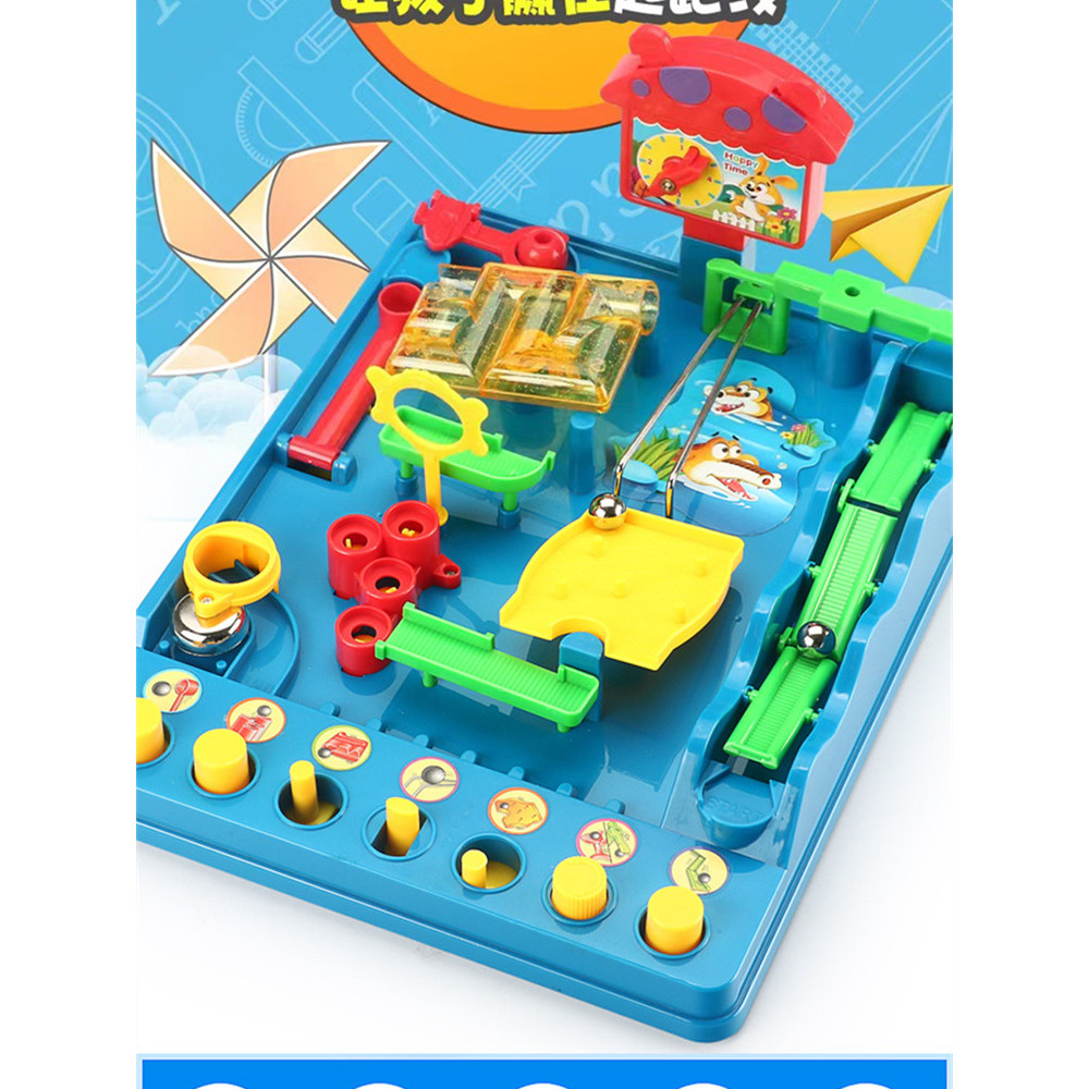 Little Bebe Jungle Adventure Ball Labyrinth Ball Track Board Game 3 ปี 4 ของขวัญของเล่นเพื่อการศึกษา