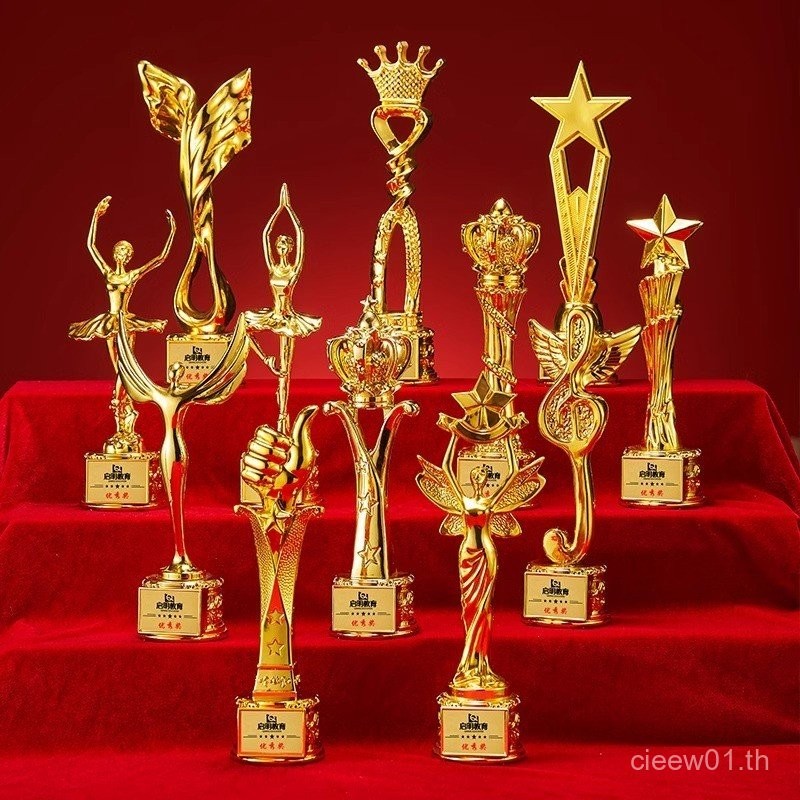 ถ้วยรางวัลเรซิน ที่กําหนดเองสถาบันสร้างสรรค์พนักงานที่ยอดเยี่ยมการแข่งขันออสการ์คนทองน้อยเต้นรําถ้วย