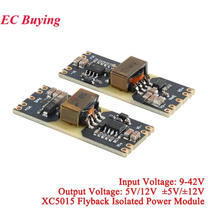 XC5015 แยก DC DC โมดูลแรงดันไฟฟ้ากว้าง 9-42V อินพุต 5V 12V 24V เอาต์พุต 6W 10W Stabilizer Board Rese