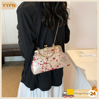 Tas Tangan Rantai Wanita / Tas Pesta Wanita Oriental/ Teapai Bag/ Tas Pesta Wanita / Clutch Bag