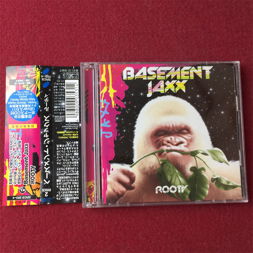 Basement Jaxx Rooty (ฉบับญี่ปุ่น) 2CD zeng