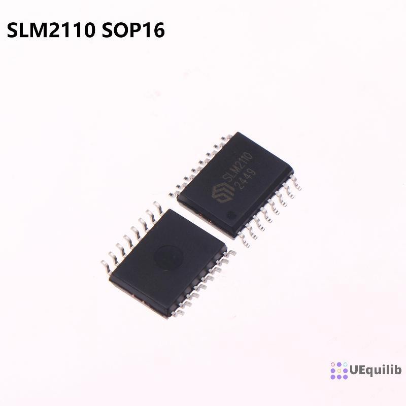 Uequilib 1/3/5 ชิ้นใหม่ SLM2110CG SLM2110 SOP16 ชิปเซ็ต Full-Bridge/ครึ่งสะพานไดร์เวอร์ชิป IC ชิปประ
