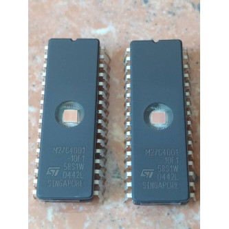 M27C4001-10F1 in-line memory blank chip
