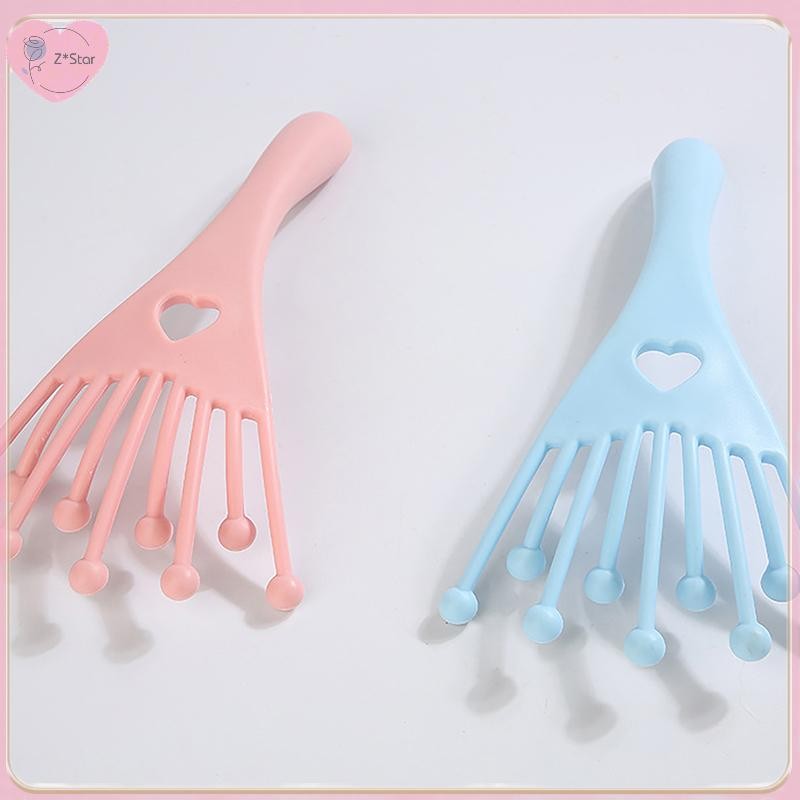 Z * Star Head Massager Scalp Neckb Roller Five Finger 9 Claws Steel Ball Hand Held Relax Spa Hair Ca