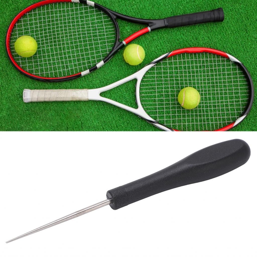 Tennis Awl Black Racquet Stringing ทนทานสำหรับแร็กเก็ต
