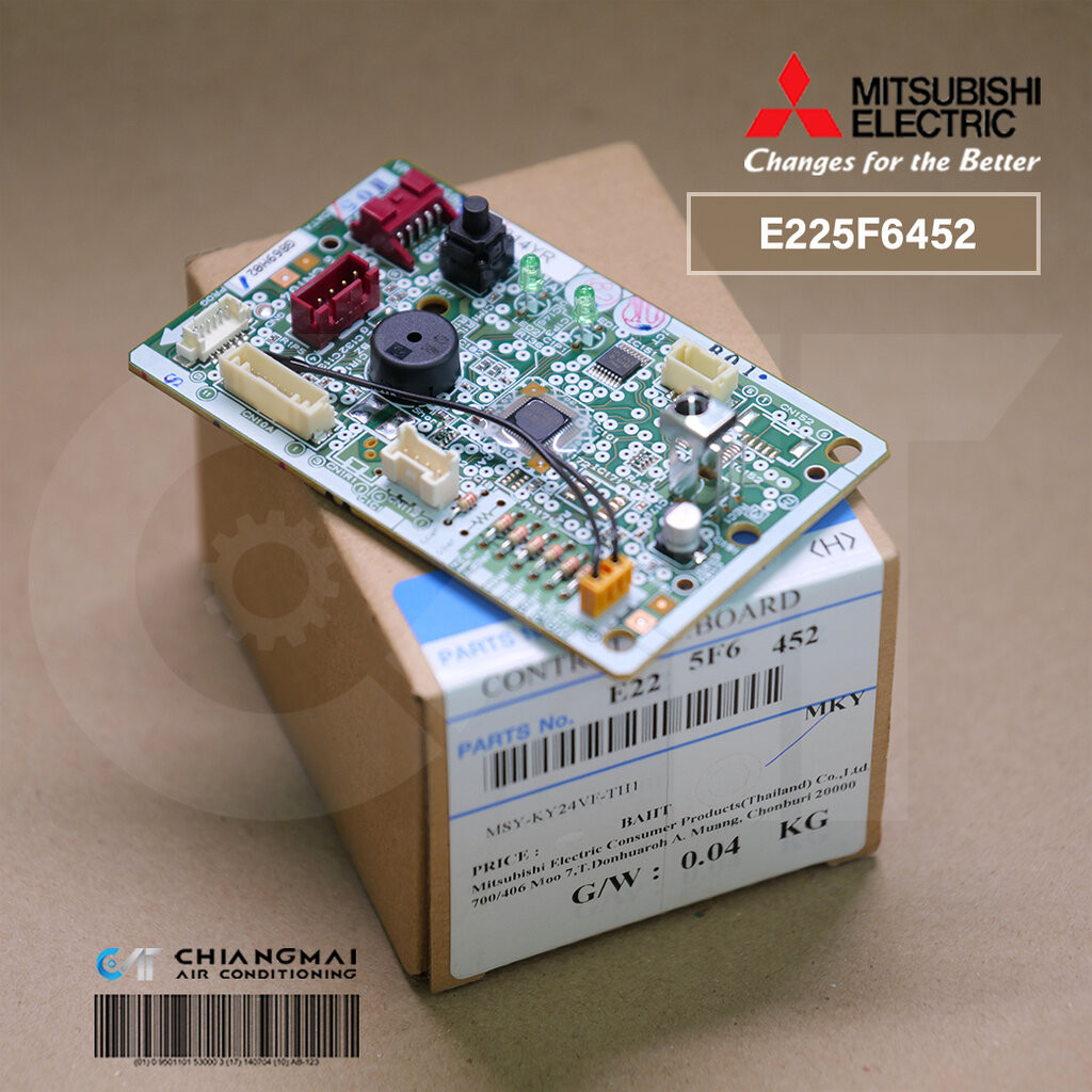 E225F6452 แผงรับสัญญาณรีโมทแอร์ Mitsubishi Electric ตัวรับสัญญาณแอร์มิตซูบิชิ รุ่น MSY-KY24VF-TH1