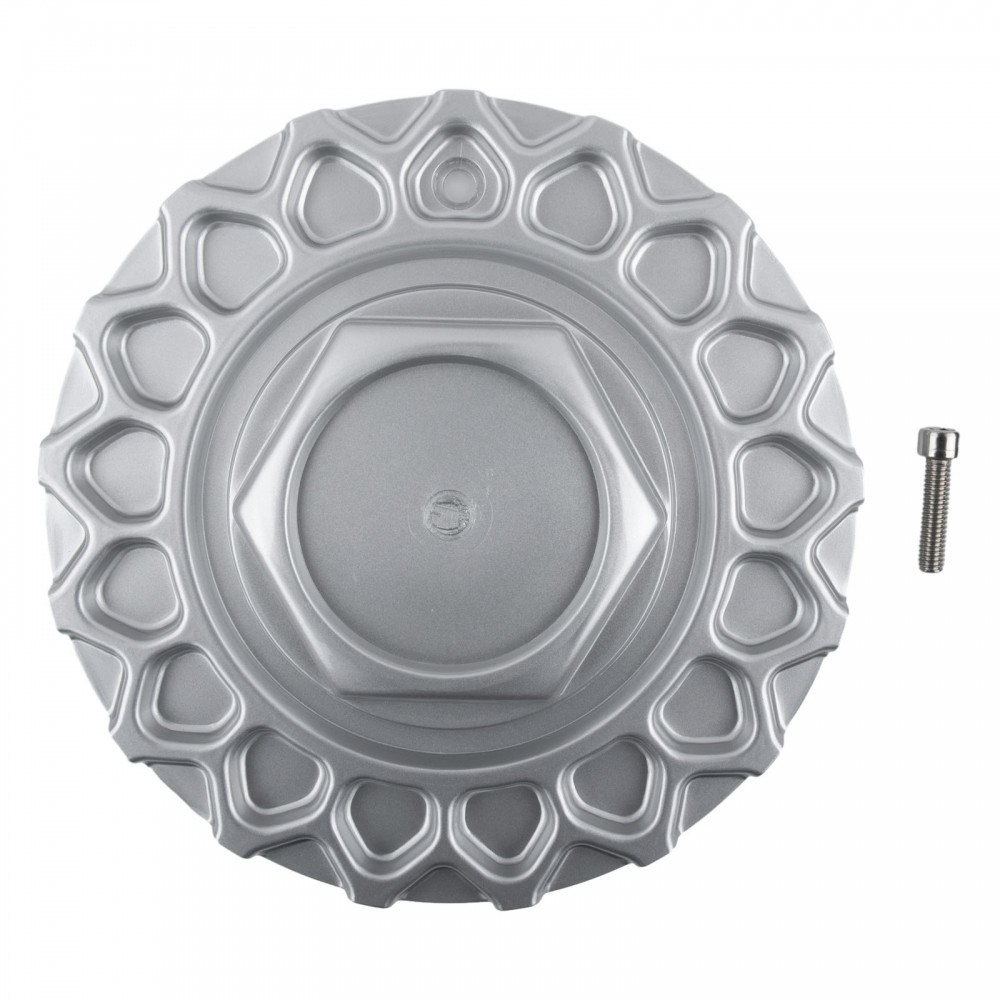 Long lasting 6 69 Inch Wheel Center Hub Cap Screw Fix ABS Plastic Silver Color