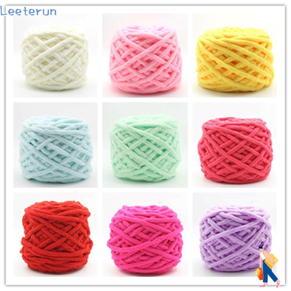 LEETERUN Cotton Yarn Baby Yarn Soft 100g เส้นด้ายเนื้อ