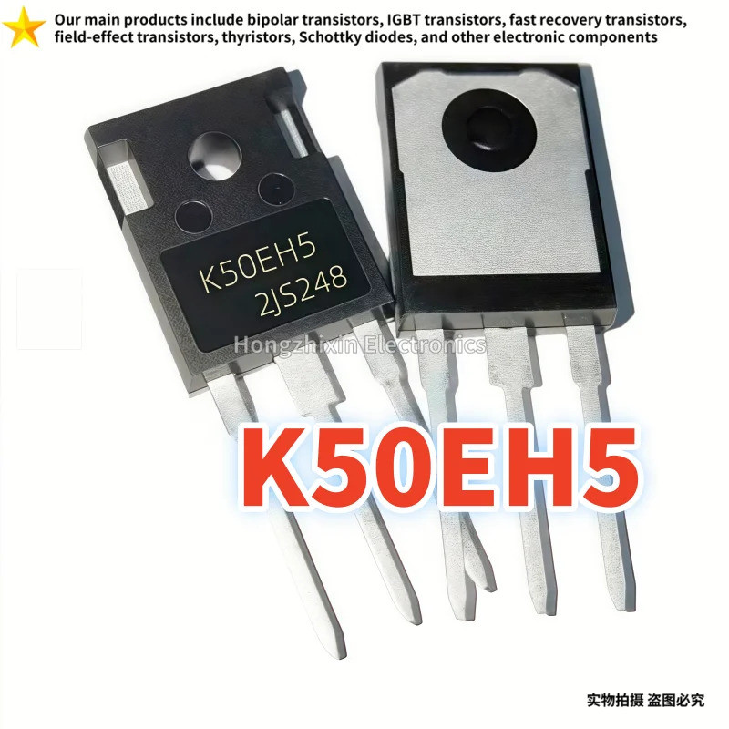 IKW50N65H5 IKW50N65F5 TO-247 K50H655 K50EH5 K50F655 ทรานซิสเตอร์ IGBT de potncia, ทรานซิสเตอร์ 10 PC