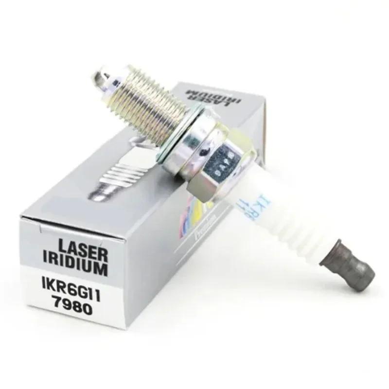 4/6PCS Iridium Spark Plug 7980 IKR6G11 สําหรับ Opel Vauxhall Agila Suzuki Alto Swift Nissan Pixo 1.0