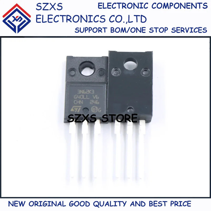 ใหม่ Original 10 ชิ้น 3N62K3 STF3N62K3 TO-220F 620 โวลต์ 5.5A MOSFET Field Effect ทรานซิสเตอร์ในสต็อ