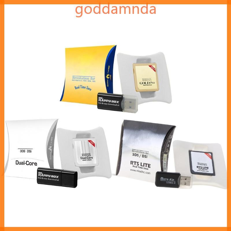 GODD R4 SDHC Secure การ์ดหน่วยความจําดิจิตอล Burning Card เกม Flashcard สําหรับ NDSL 3DS 3DSLL สําหร