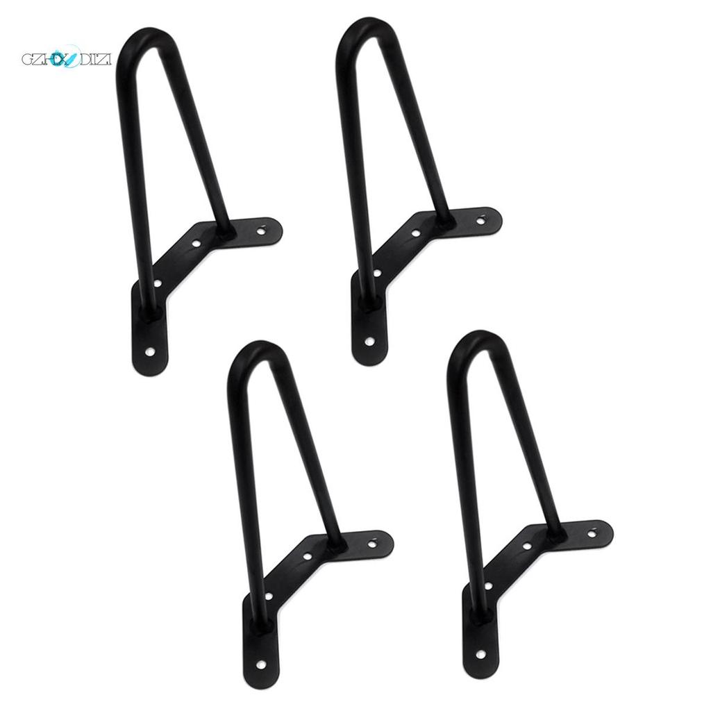 GzhxdiiziCoffee Table Leg Iron Desk Leg End Coffee Table U-Shaped Table Leg Support Racks Stand 4PCS