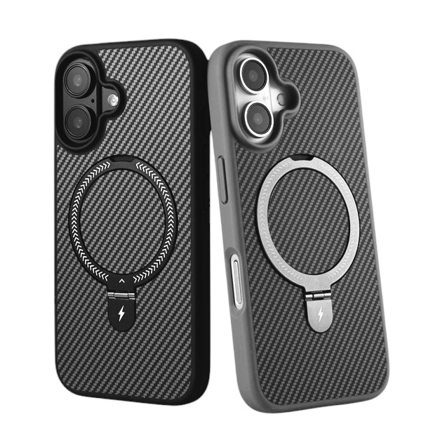 Moophe เคสชาร์จไร้สาย iPhone 16 / 16 Plus / 16 Pro / 16 Pro Max เคสแบบตั้งได้ เคสกันกระแทก เคสแม่เหล