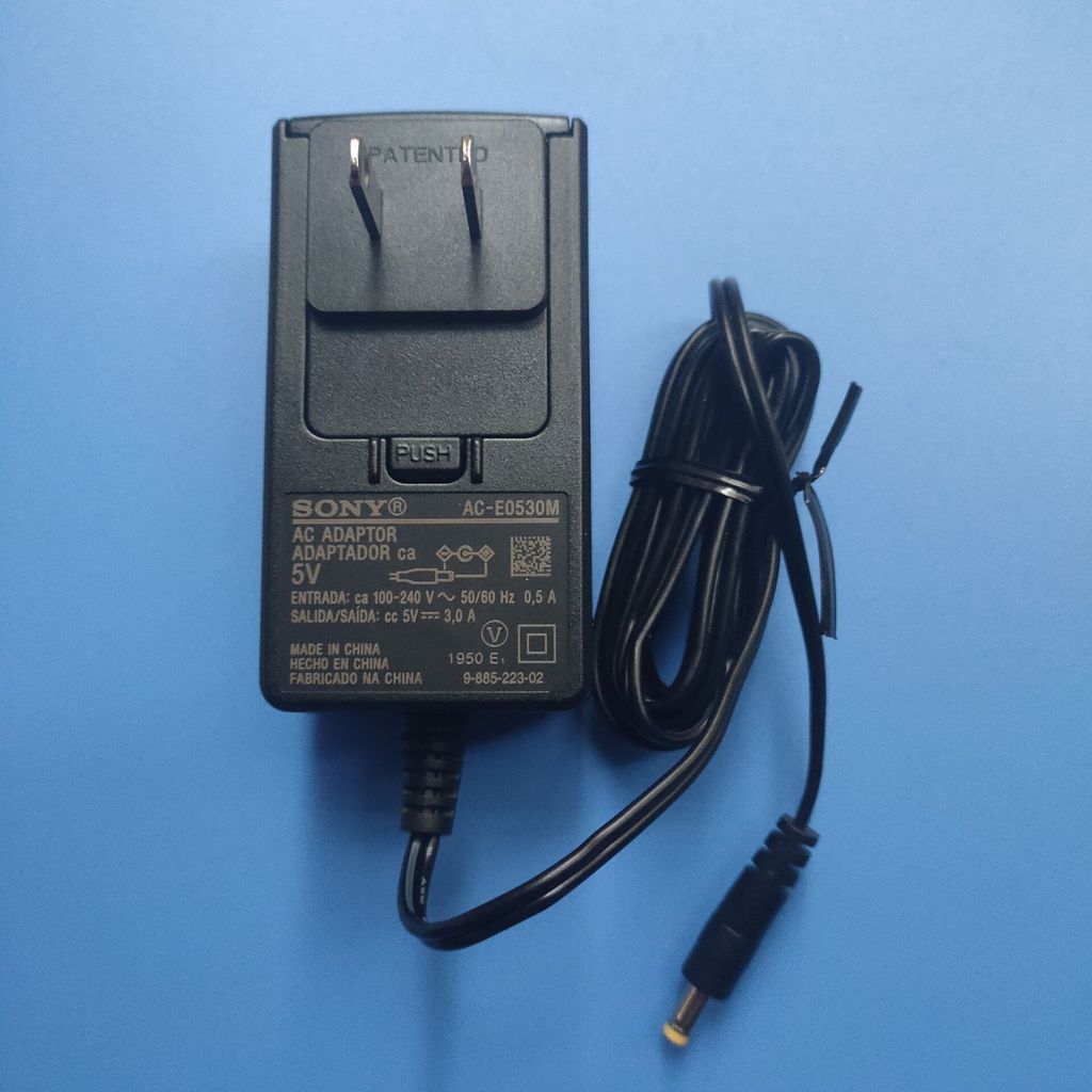 Sony Sony SRS-XB3 SRS-XB30 ลําโพงเสียงขนาดเล็ก 5V Power Adapter เครื่องชาร์จ 15v