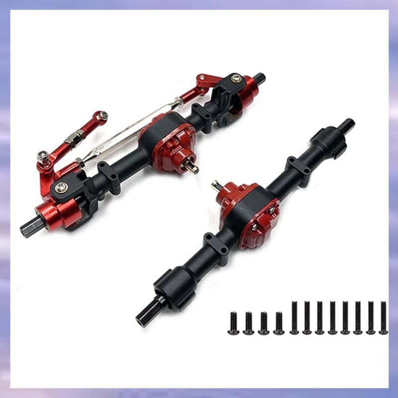 ชุดเพลาหน้าและหลังรีโมทคอนโทรลรถอะไหล่ RC อุปกรณ์เสริม 15x3x3 ซม. สําหรับ Mangniu Mn78 D90 D91 D96 M