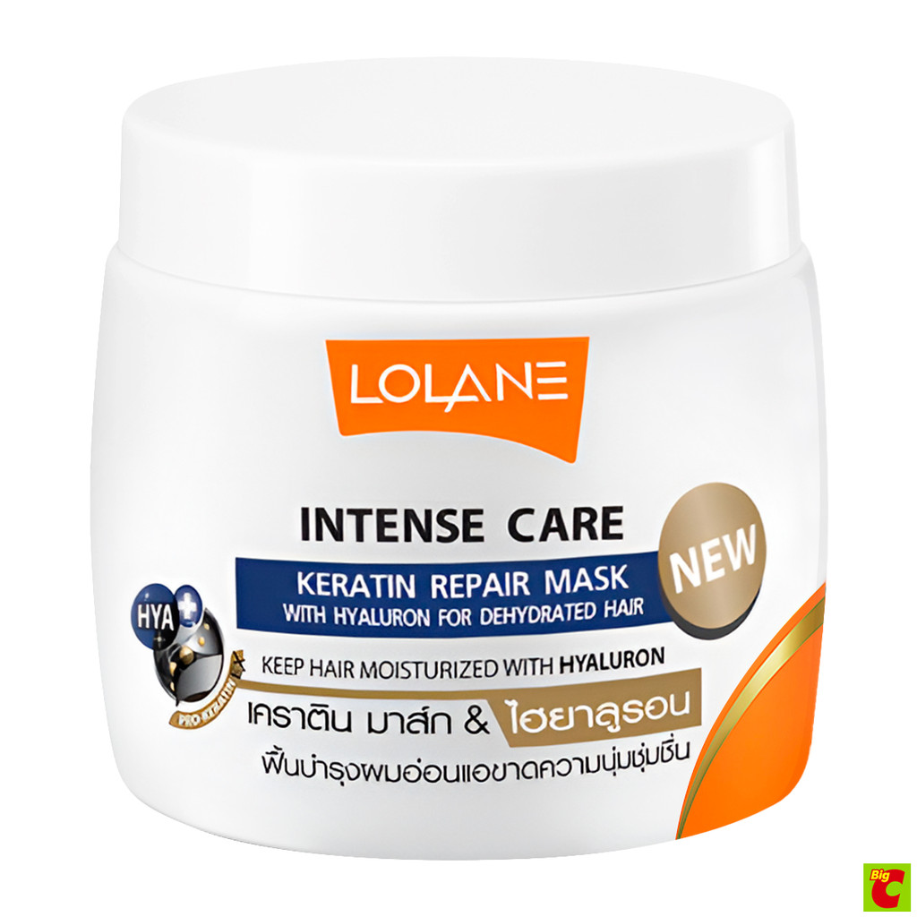 โลแลน อินเทนซ์ แคร์ ไฮยาลูรอน ฟอร์ ดีไฮเดรท แฮร์ มาส์ก 200 ก.