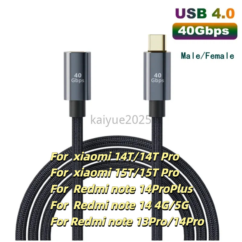 KY98 Type-C PD 100W Fast CHARGING Converter หญิงชาย 40Gb อะแดปเตอร์สําหรับแล็ปท็อปชาร์จโทรศัพท์วิดีโ