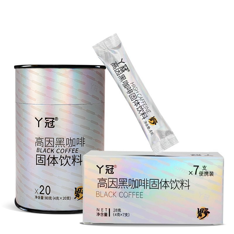 Yaguan Gaoyin Black Coffee Zero Fat Instant Black Coffee Fit Yaguan High Factor Black Coffee Zero Fa
