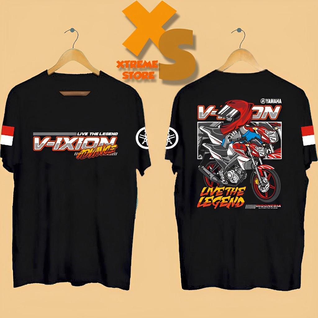 // VIXION ADVANCE BLACK MENS DISTRO T-SHIRT // XTREME-STORE